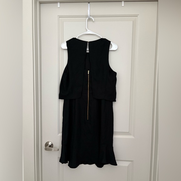 Banana Republic black layered sheath dress size 10 NWT - Picture 2 of 5
